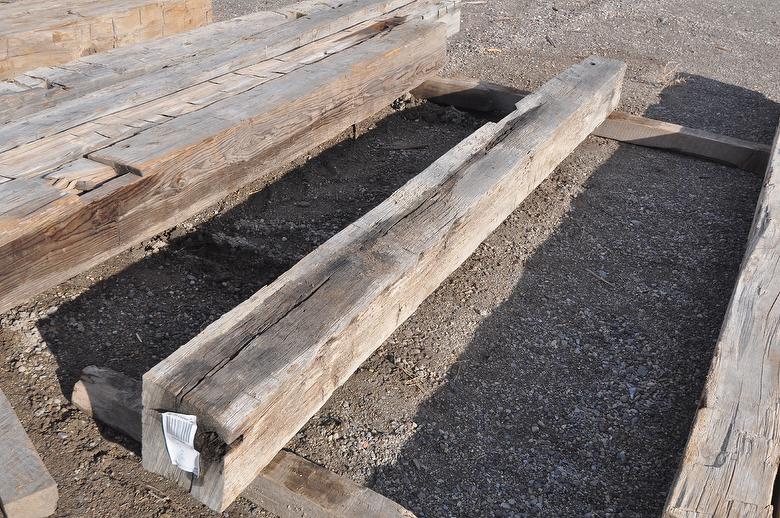 Hand-Hewn Timbers (For Approval)