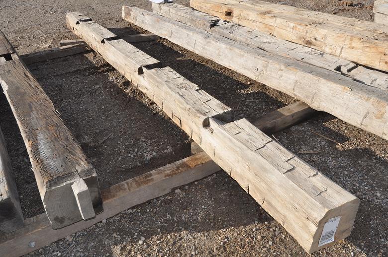 Hand-Hewn Timbers (For Approval)