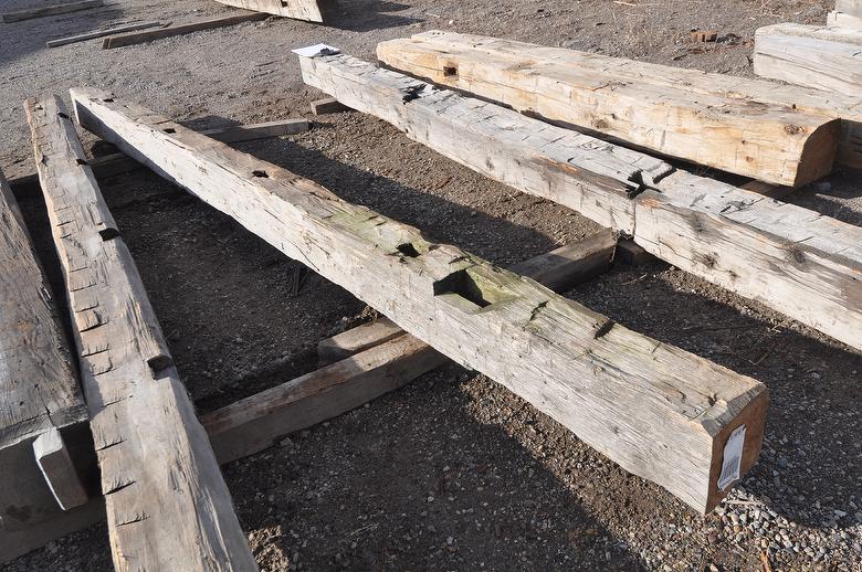 Hand-Hewn Timbers (For Approval)