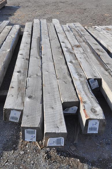 Weathered Harbor Fir and NatureAged Gray Timbers