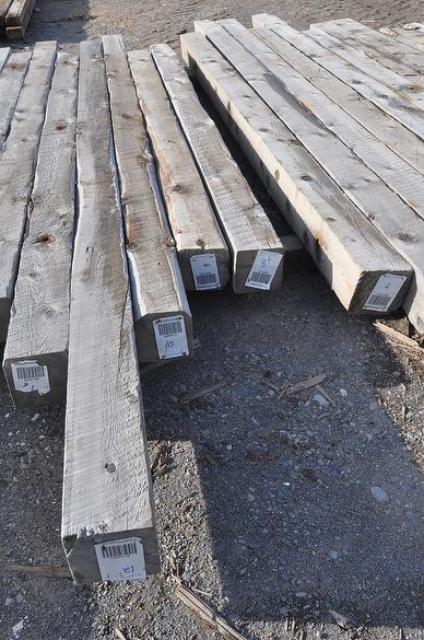 Weathered Harbor Fir and NatureAged Gray Timbers