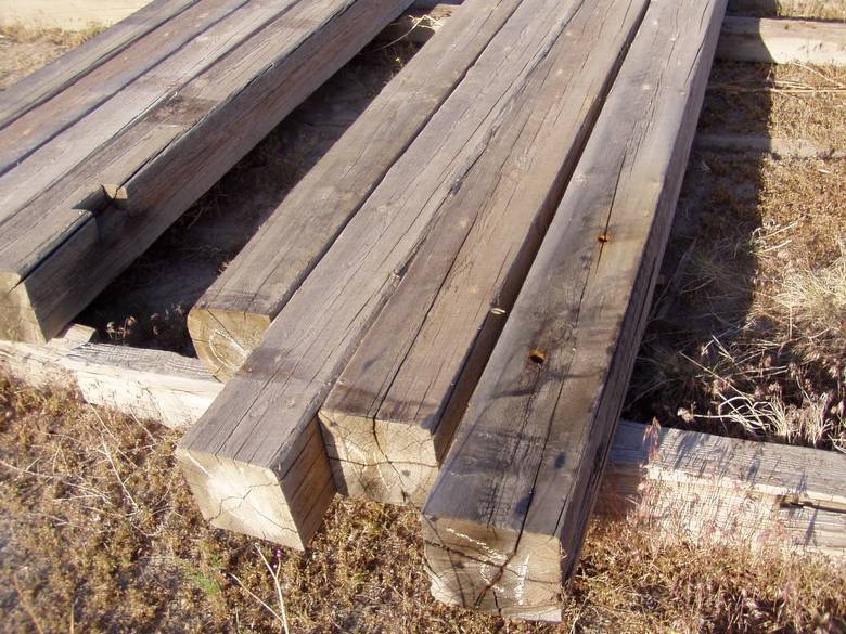 Weathered TWII Timbers