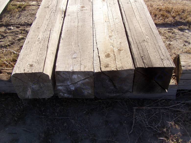 Weathered TWII Timbers