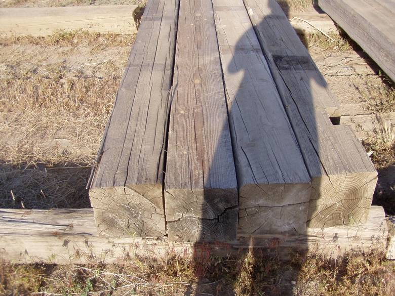 Weathered TWII Timbers