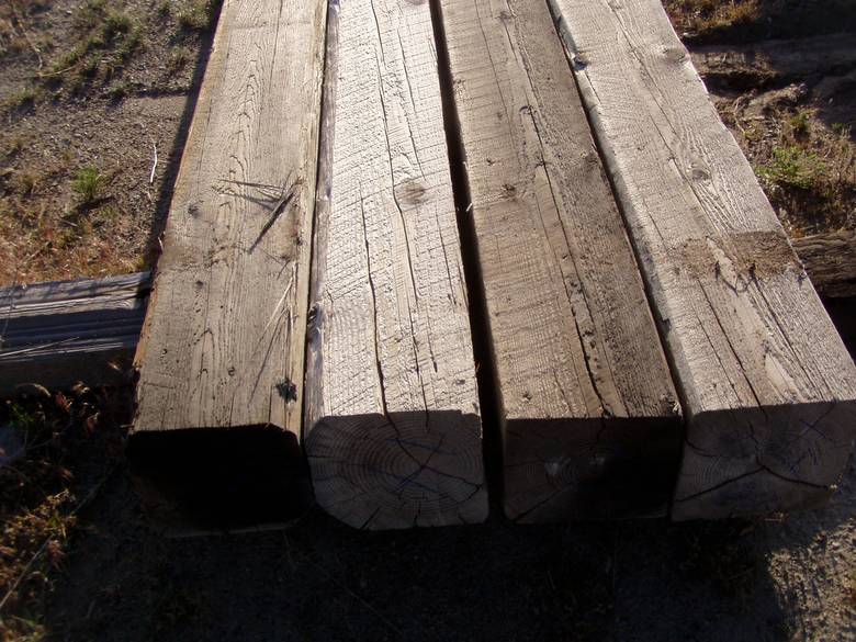 Weathered TWII Timbers