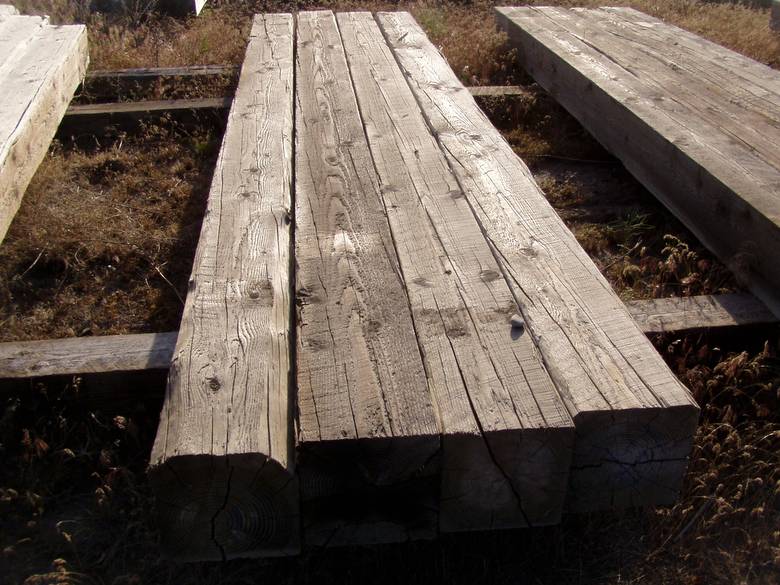 Weathered TWII Timbers