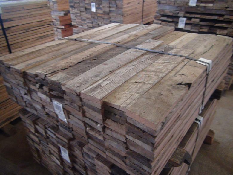 1" x 5" Weathered Oak KD Edged Lumber
