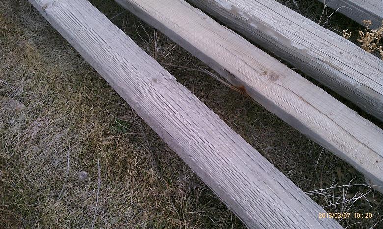 3x6 TWII Weathered Timbers