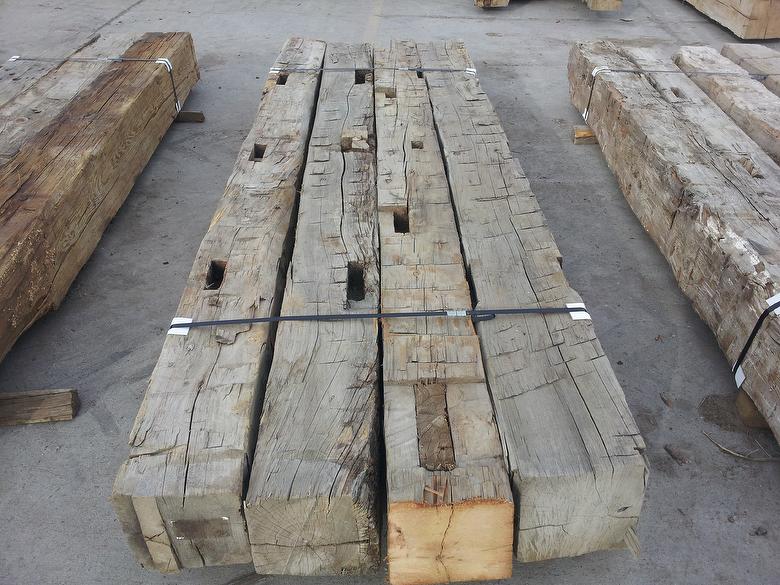 Hand-Hewn Timbers