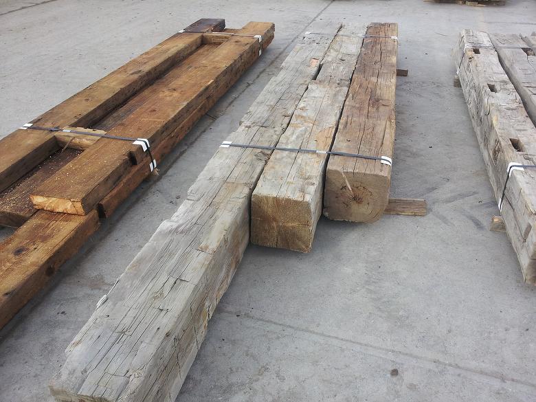 Hand-Hewn Timbers