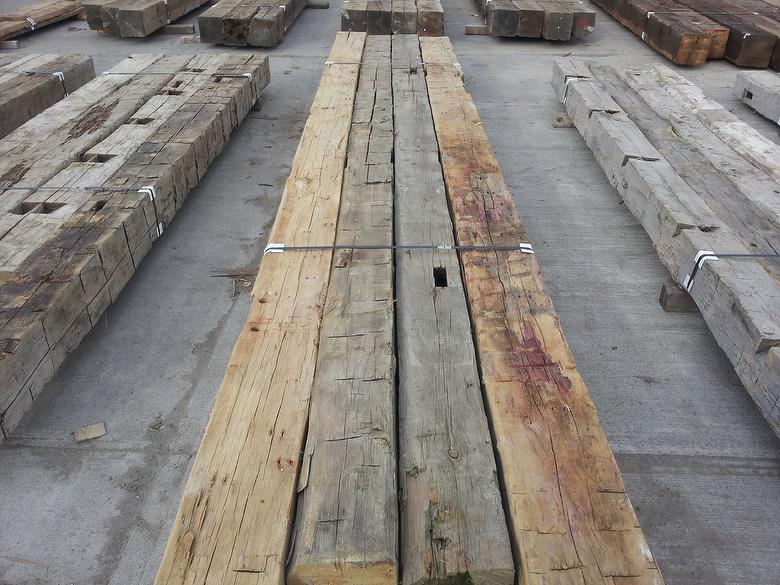 Hand-Hewn Timbers