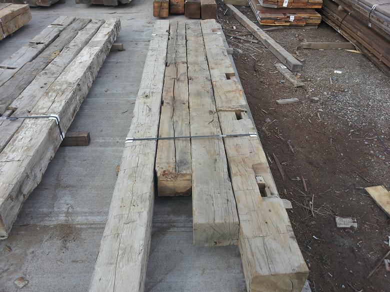 Hand-Hewn Timbers