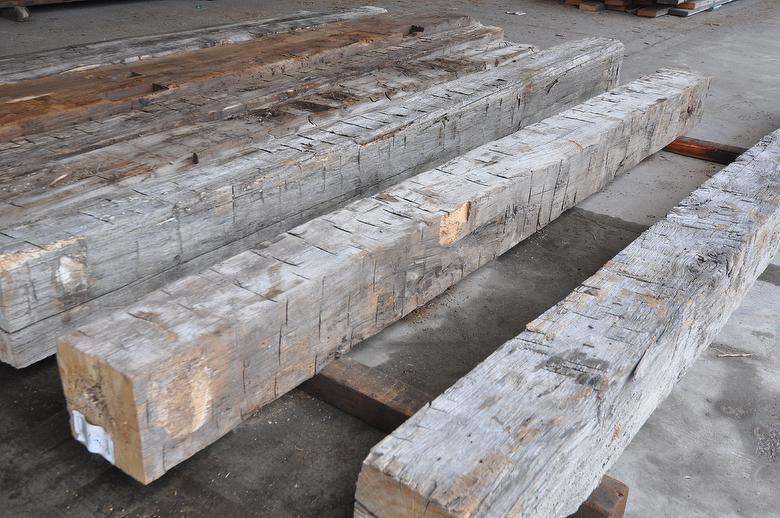 Hand-Hewn Timbers (10 x 10-11)