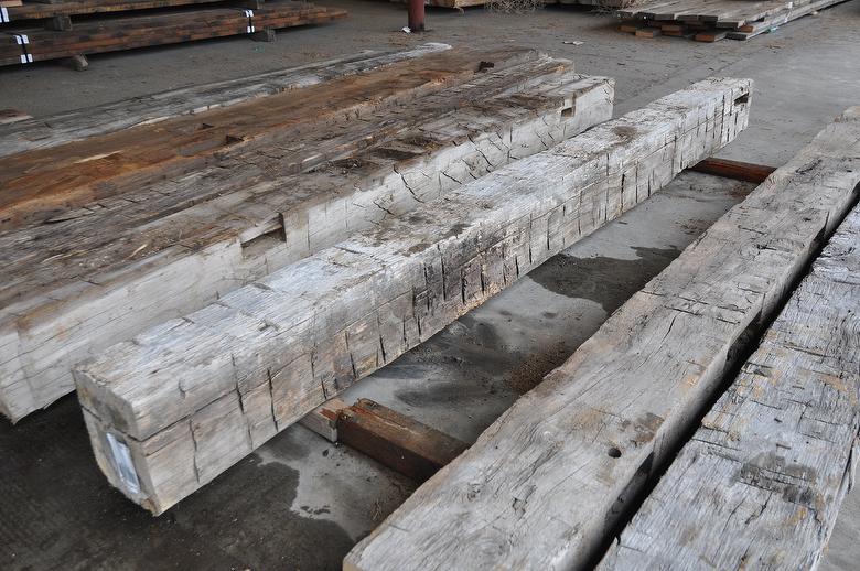 Hand-Hewn Timbers (10 x 10-11)