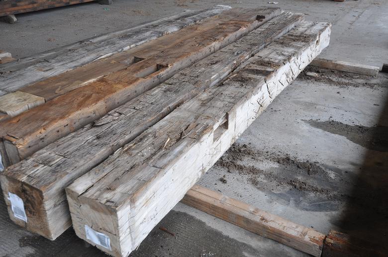 Hand-Hewn Timbers (10 x 10-11)