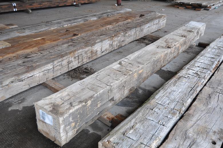 Hand-Hewn Timbers (10 x 10-11)