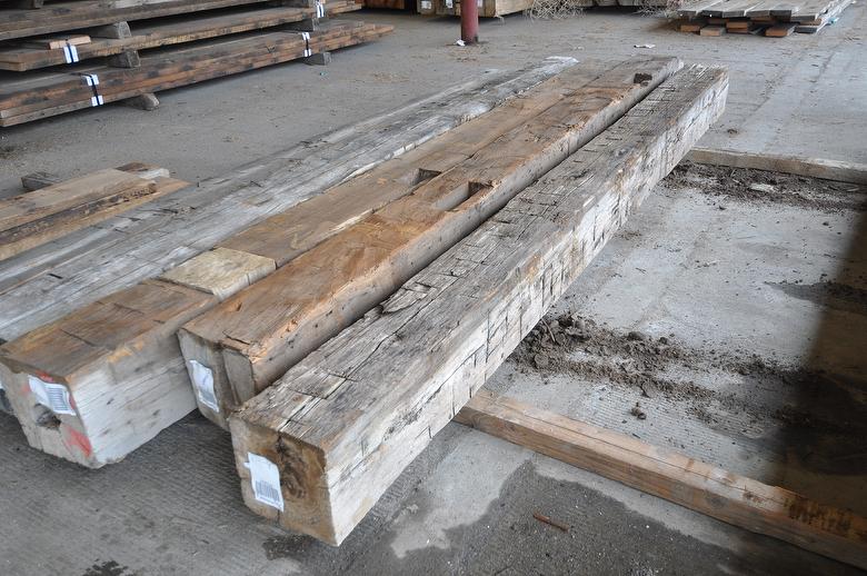 Hand-Hewn Timbers (10 x 10-11)