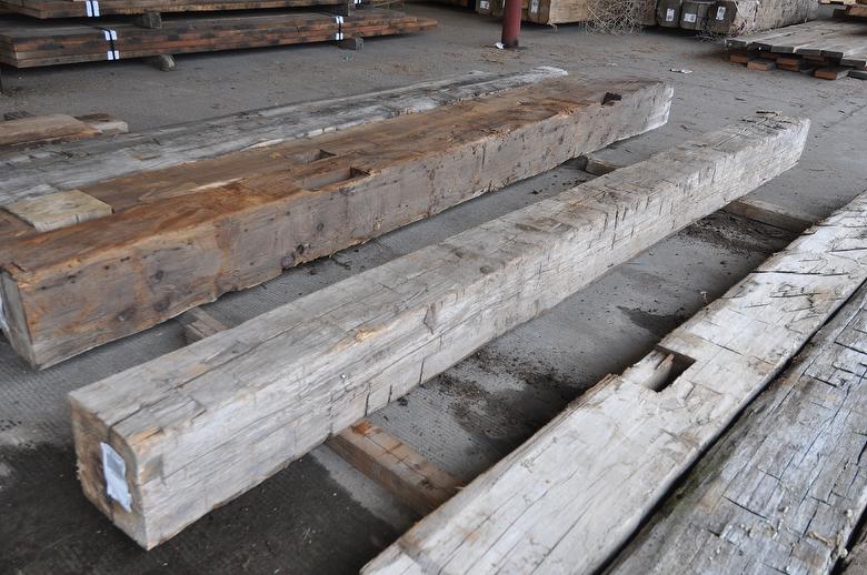 Hand-Hewn Timbers (10 x 10-11)