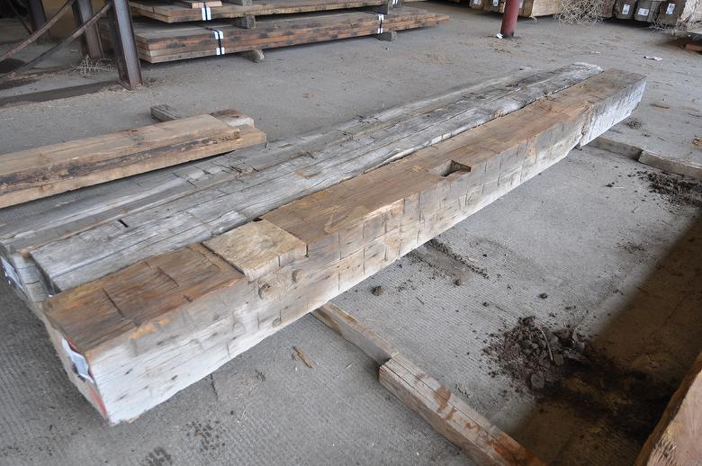 Hand-Hewn Timbers (10 x 10-11)