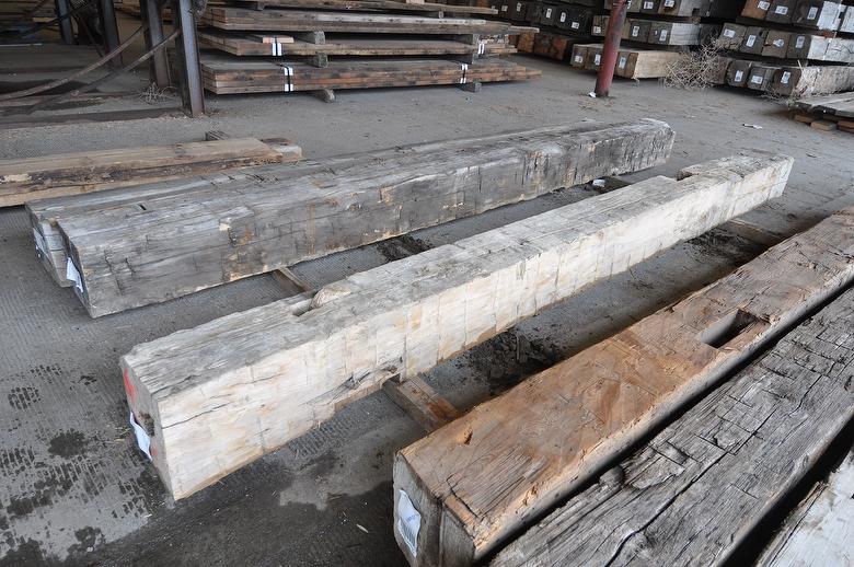 Hand-Hewn Timbers (10 x 10-11)