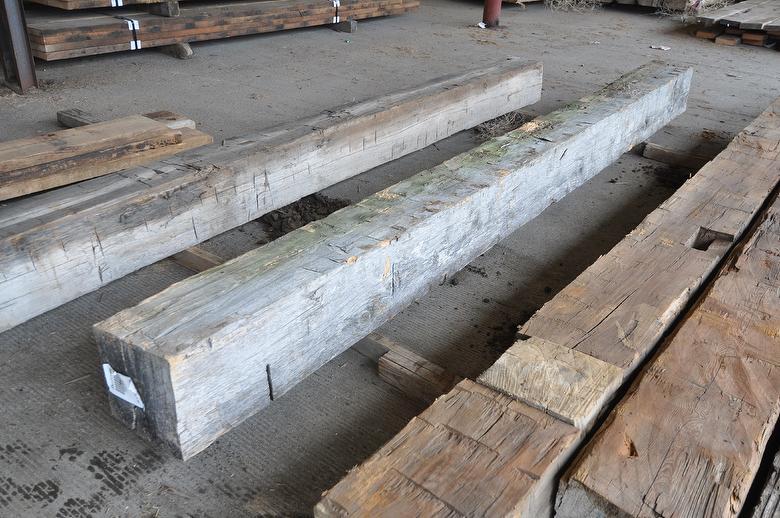 Hand-Hewn Timbers (10 x 10-11)