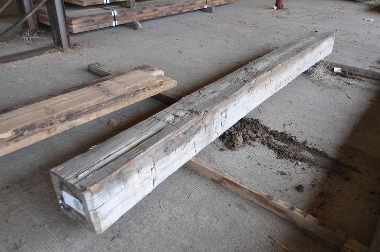 Hand-Hewn Timbers (10 x 10-11)