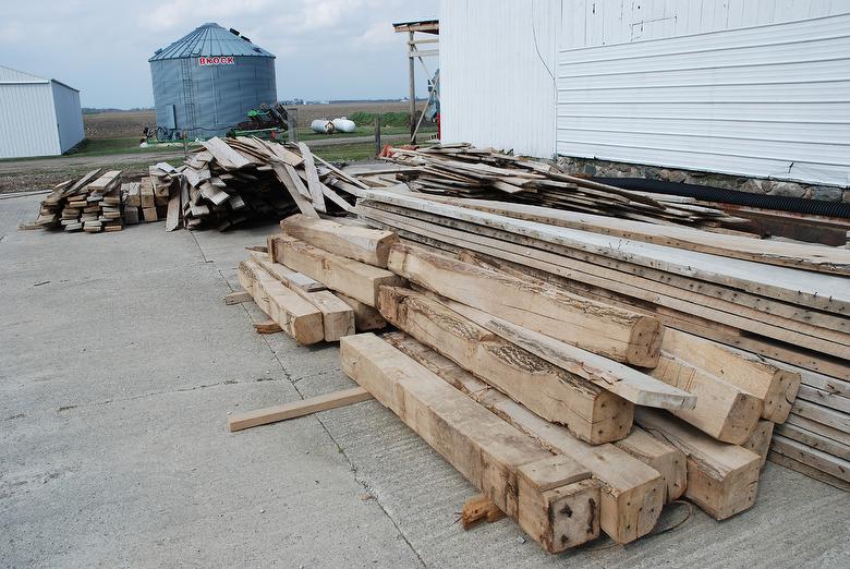 2x10 Lumber and 8x8 Timbers