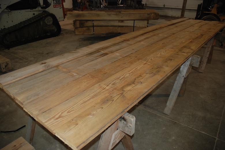 Pine Shiplap with Great Lengths