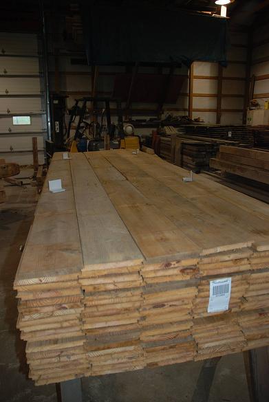 Pine Shiplap with Great Lengths