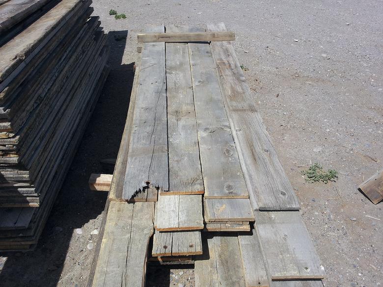 1 x 10 x 6-8' Gray Barnwood