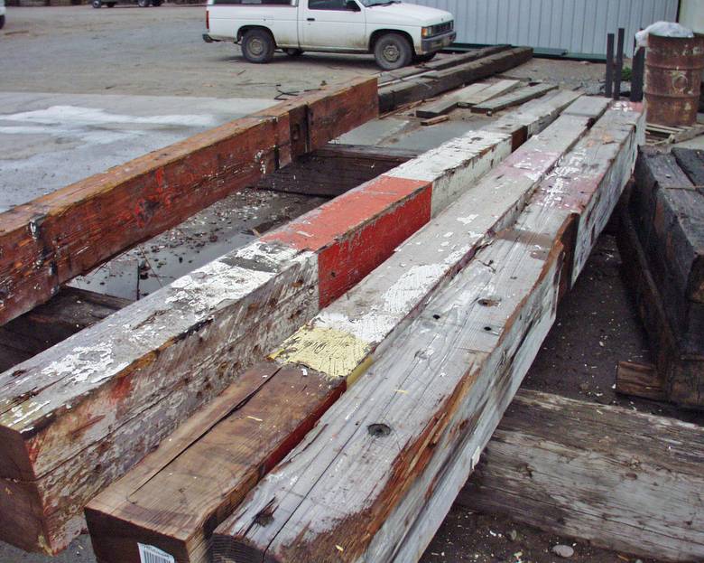 Weathered DF Timbers