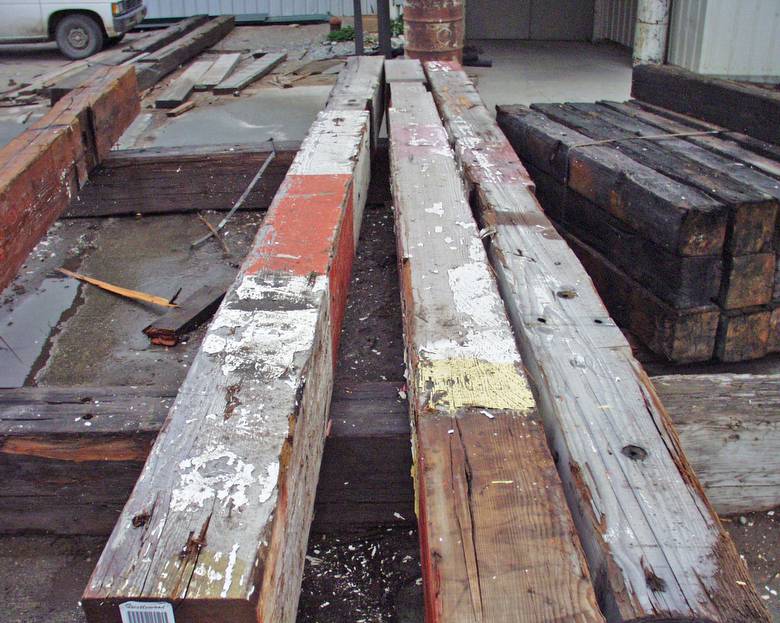 Weathered DF Timbers