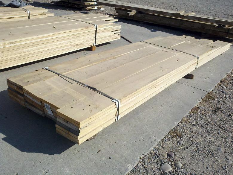 Example Units: Trailblazer Mixed Hardwood Band-Sawn Kiln-Dried Lumber