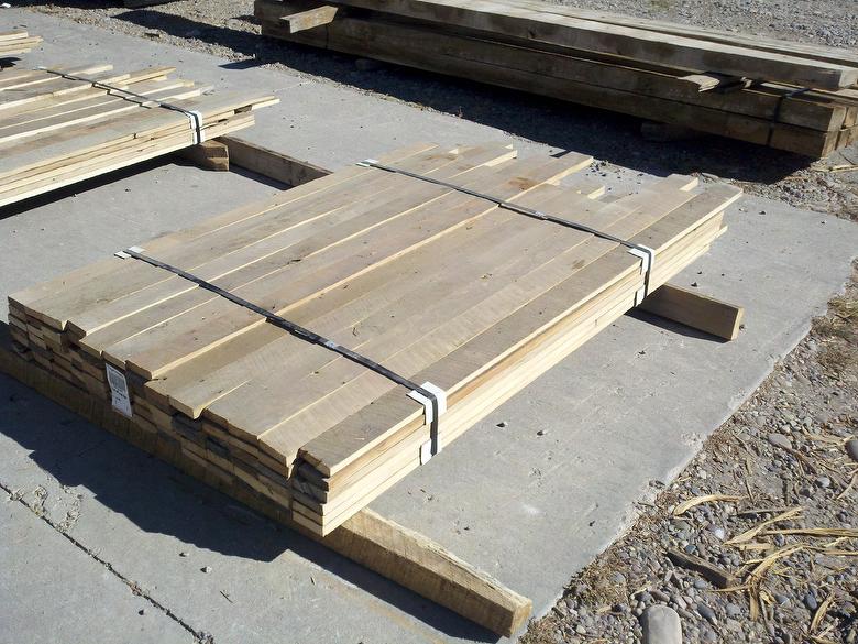 Example Units: Trailblazer Mixed Hardwood Kiln-Dried Lumber