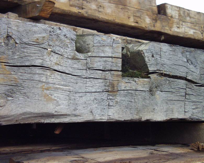 Hand Hewn Timbers