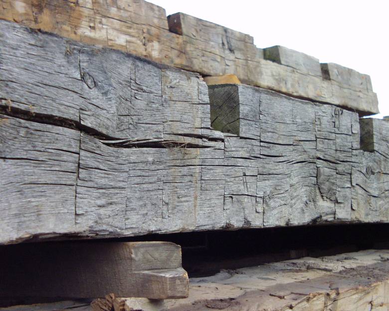 Hand Hewn Timbers