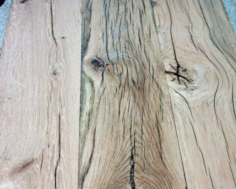 Hand planed oak timbers / Oak timbers without pockets hand-planed