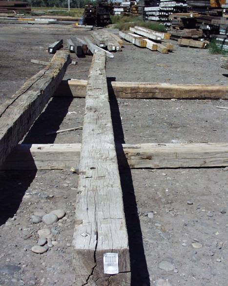 Long Hand Hewn Timbers