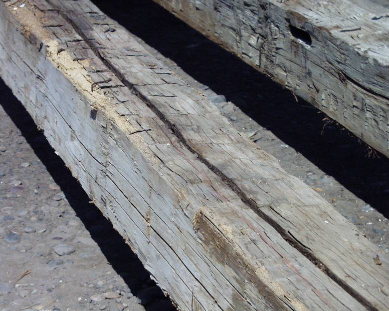 Hand Hewn Timbers