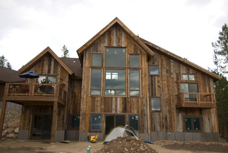 Brown and Gray Barnwood Siding