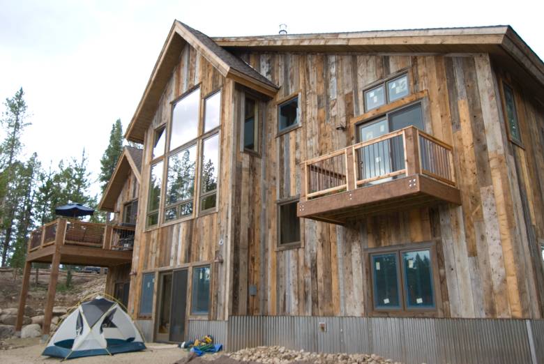 Brown and Gray Barnwood Siding