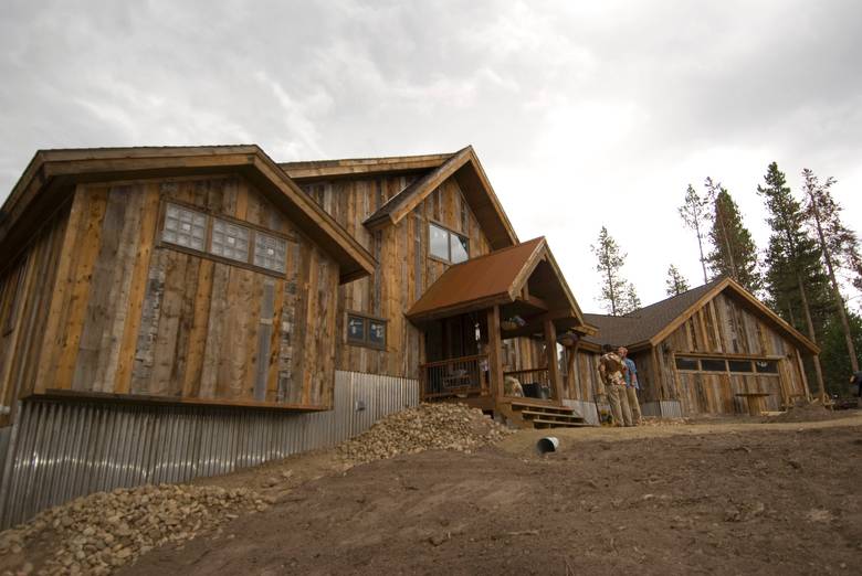 Brown and Gray Barnwood Siding