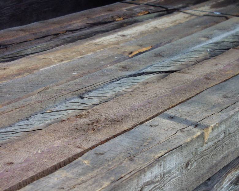 Weathered Timbers with twist and wane