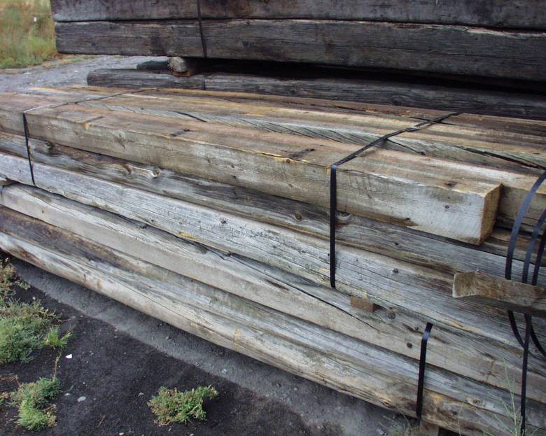 Weathered Timbers with twist and wane