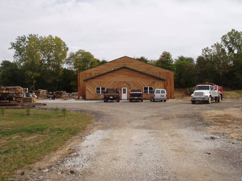 West Side of Building - Front of Office / This is the driveway leading into the property