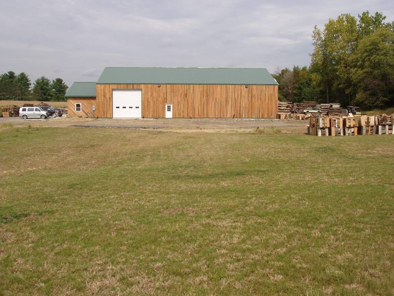 South side of the Warehouse / This field could be easily converted into additional storage