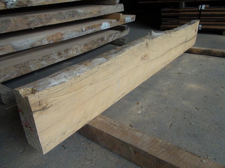 Unfinished Live-Edge Mantels