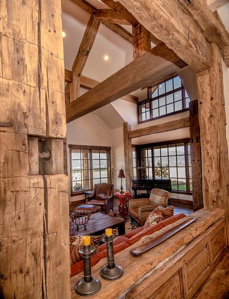 Antique Hand-Hewn Timbers