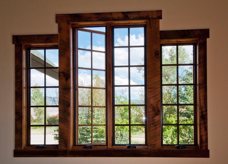 Weathered oak Window Trim