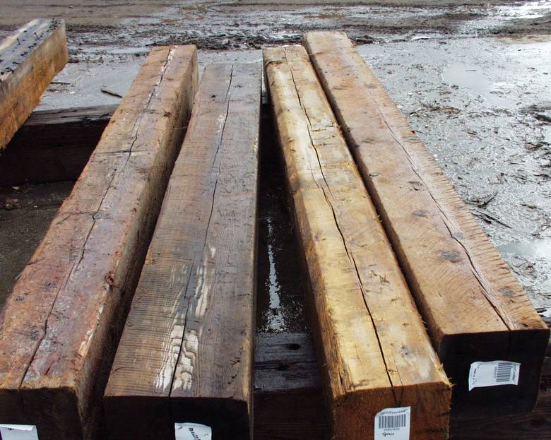 10x12 weathered timbers